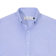  Long sleeve cotton button down shirt - Light Blue