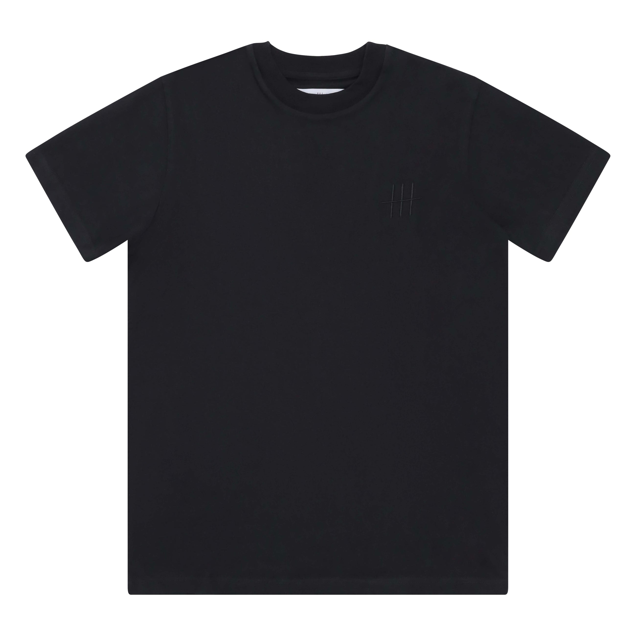 Longer Line Tee - Black