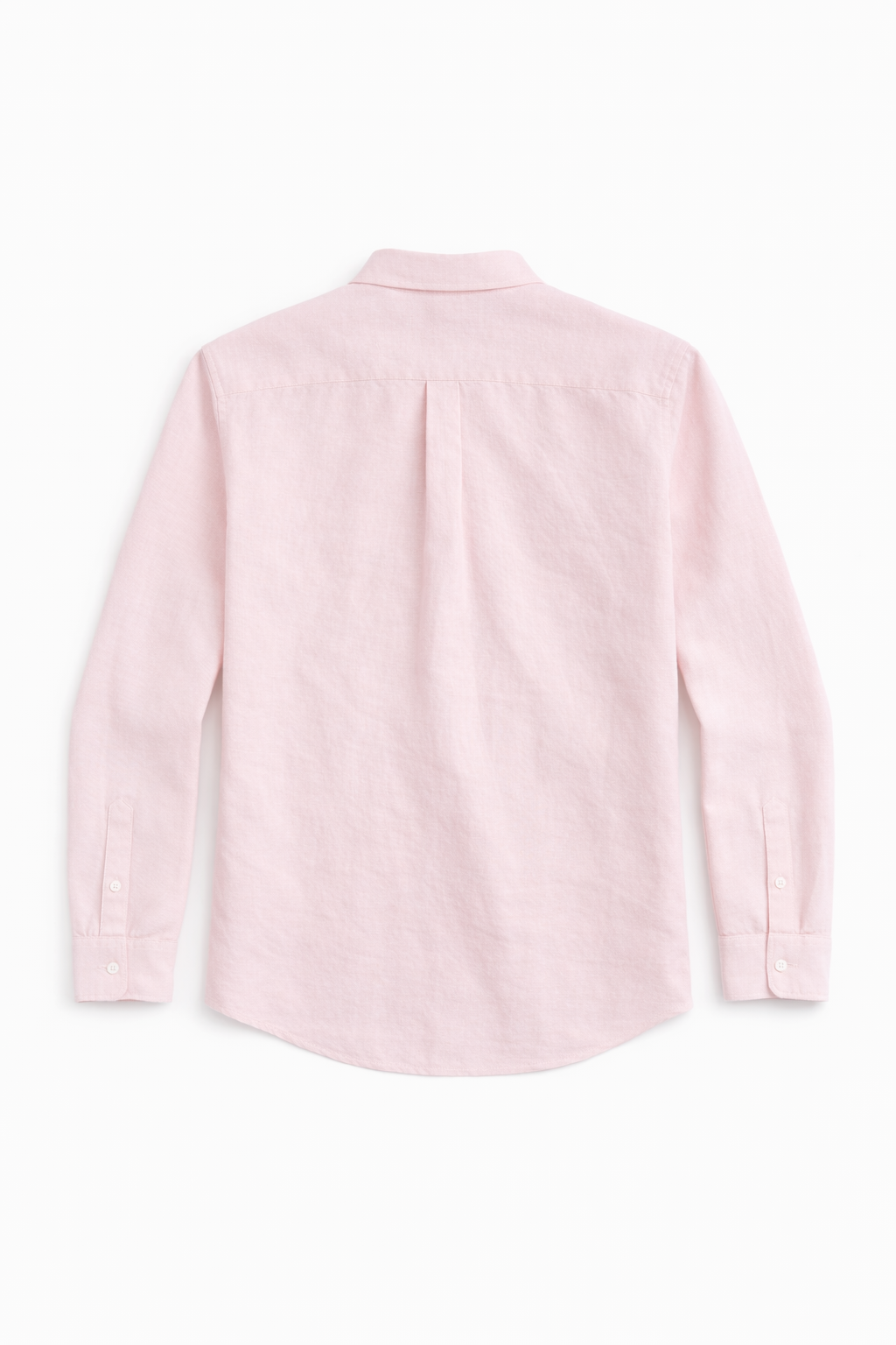 Heavy linen button down - Pink