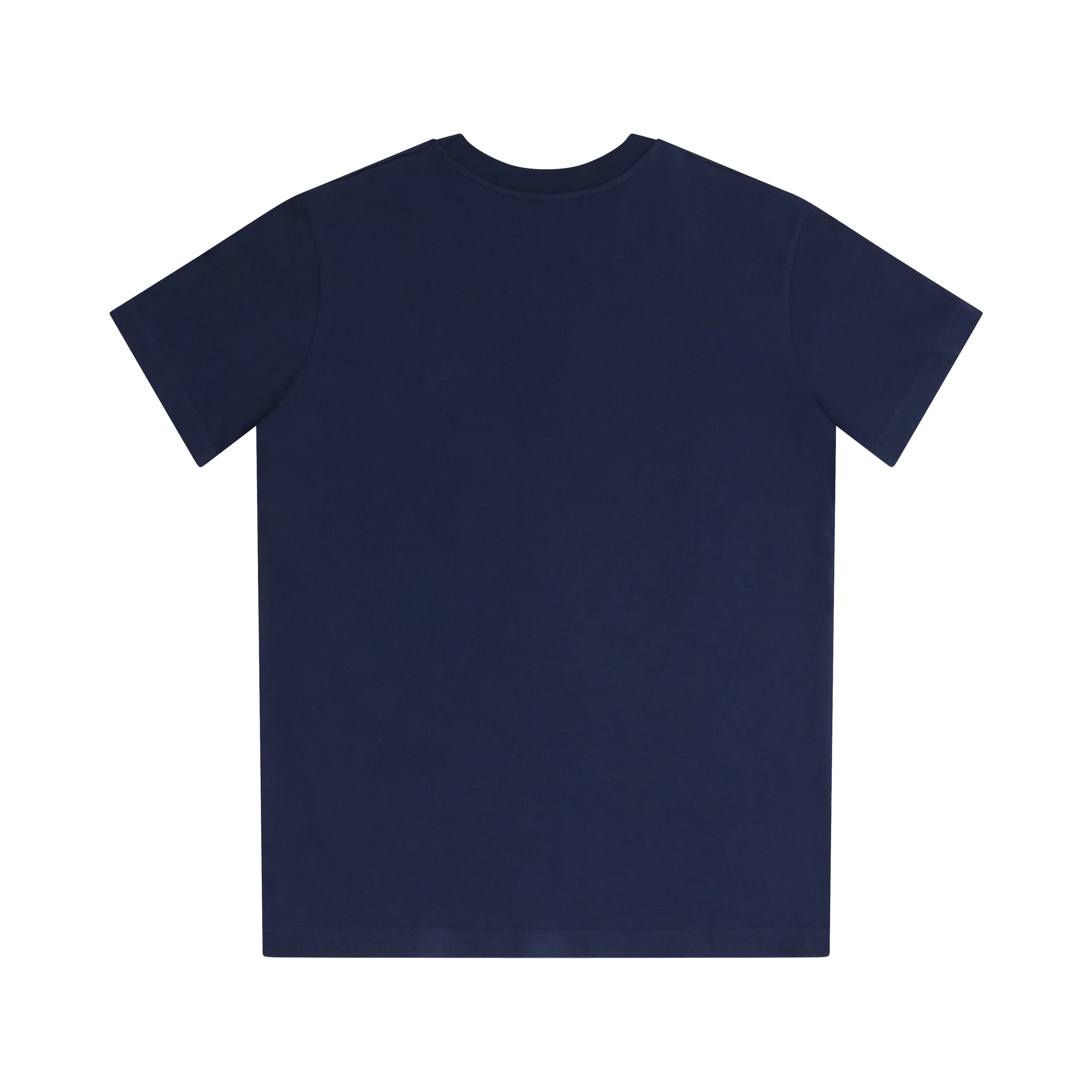 Longer Line Tee - Navy
