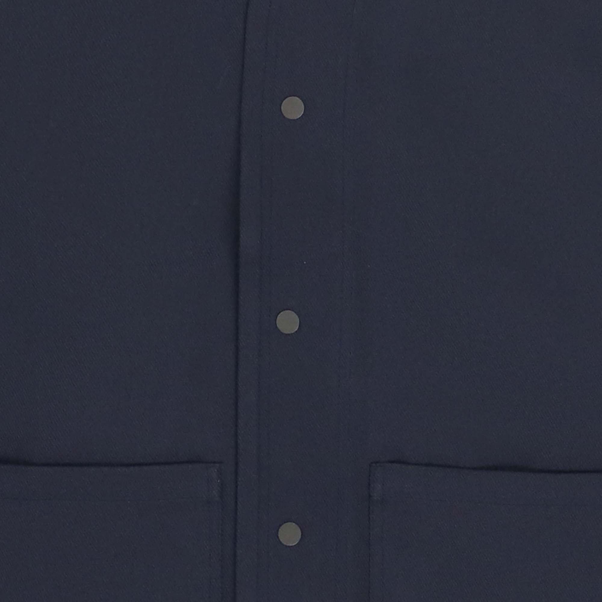 Waxed Sleeveless - Navy