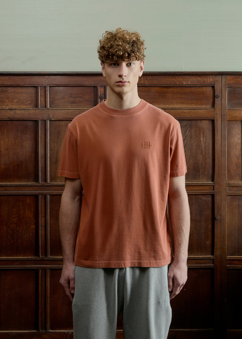 Classic Fit Autumn Tee - Burnt Orange