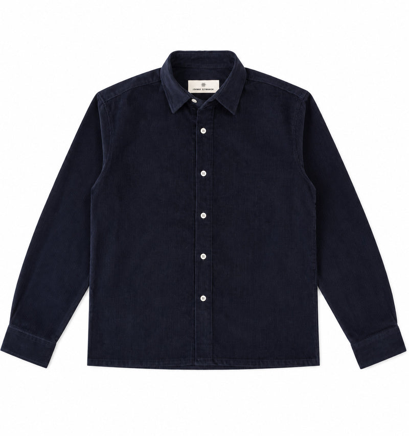 Banshu Cord Shirt - Navy