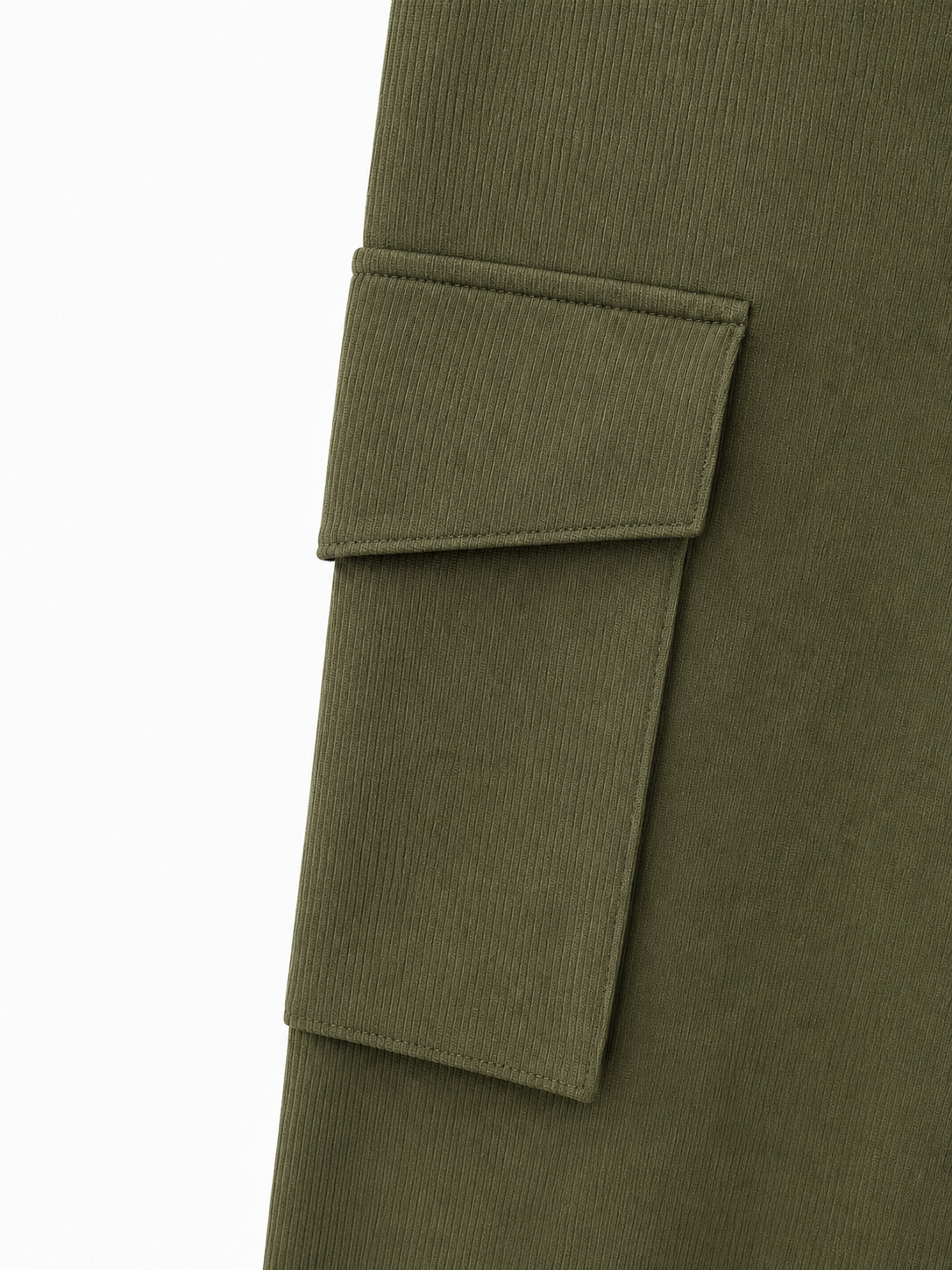 Bedford Cord Cargo - Olive