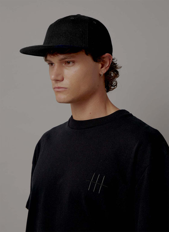 Wool Cap - Black