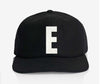 ALPHABET WOOL CAP - BLACK