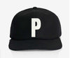 ALPHABET WOOL CAP - BLACK