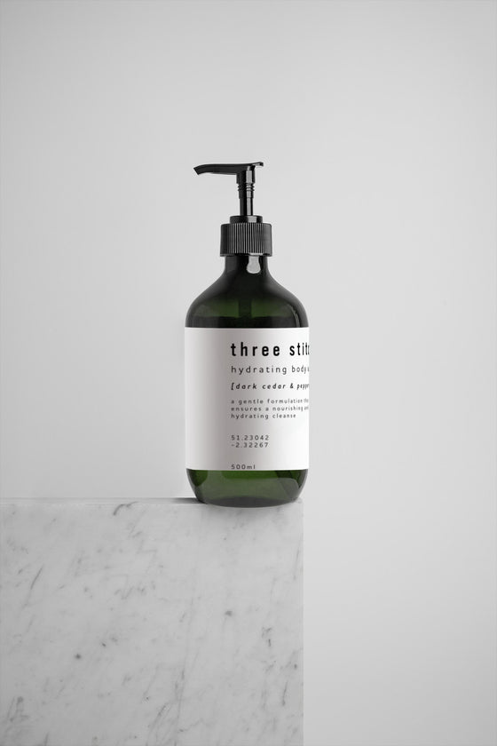 Hydrating Body Wash - [Dark Cedar and Peppermint]