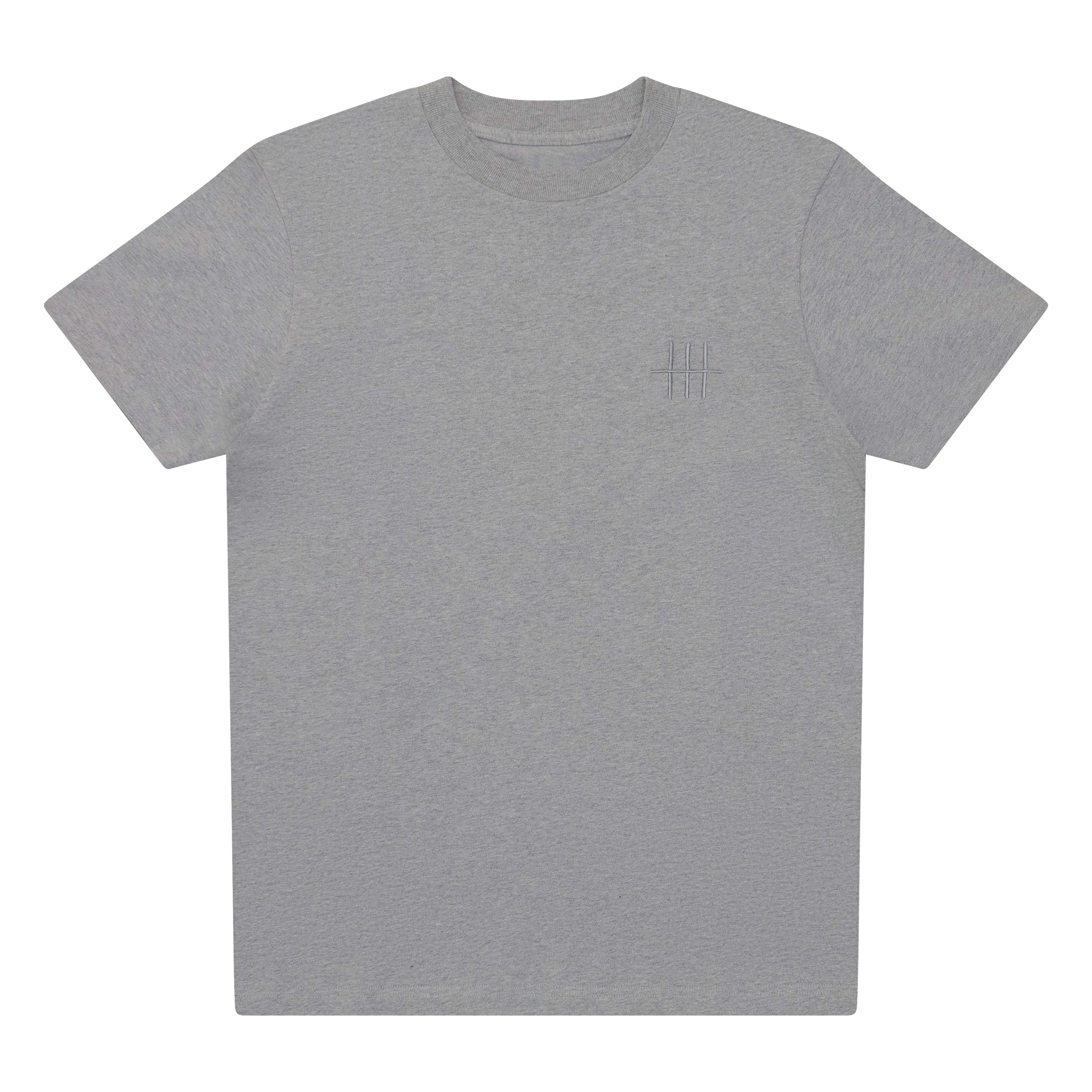 Longer Line Tee - Grey
