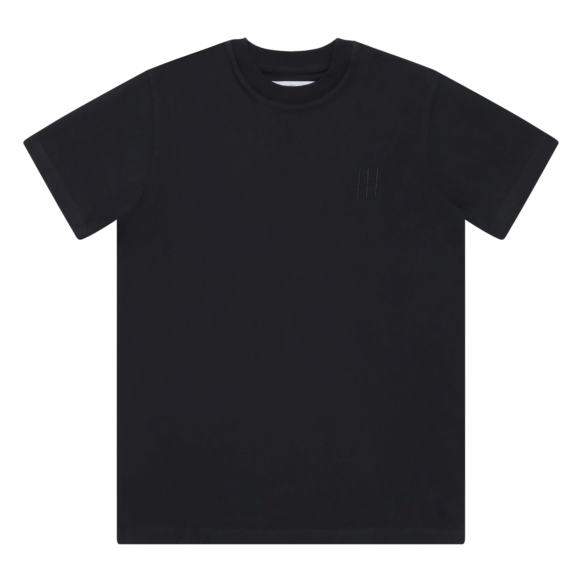 Longer Line Tee - Black