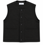 Waxed Sleeveless - Black