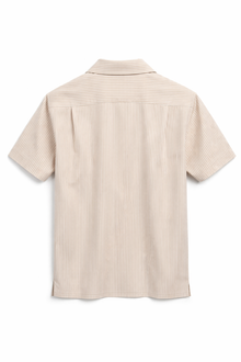 Harrison Vacation Shirt - Biscuit Candy Stripe
