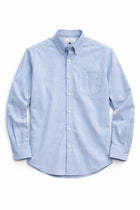 Blended twill button down - Blue