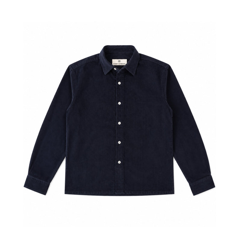 Banshu Cord Shirt - Navy