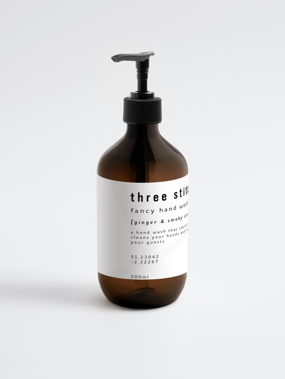 Fancy Hand Wash - [Ginger and Smoky Cardamom]