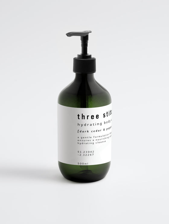 Hydrating Body Wash - [Dark Cedar and Peppermint]