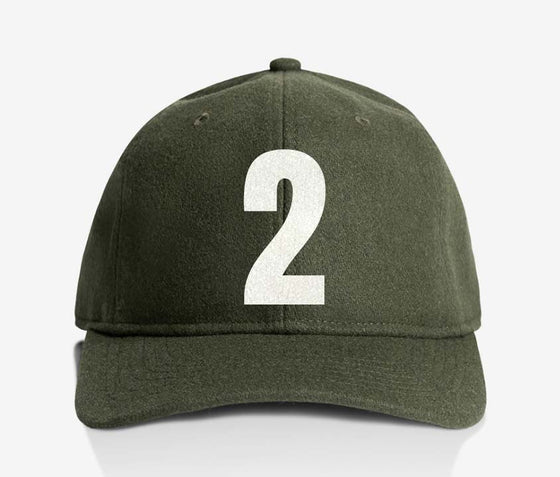 ALPHABET WOOL CAP - GREEN