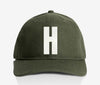 ALPHABET WOOL CAP - GREEN