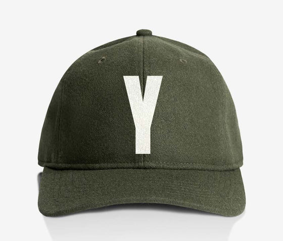 ALPHABET WOOL CAP - GREEN