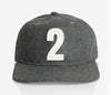 ALPHABET WOOL CAP - GREY