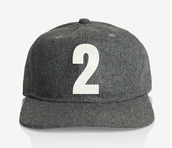 ALPHABET WOOL CAP - GREY