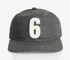 ALPHABET WOOL CAP - GREY