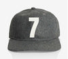 ALPHABET WOOL CAP - GREY