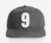 ALPHABET WOOL CAP - GREY