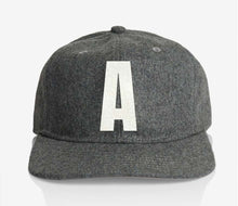  ALPHABET WOOL CAP - GREY