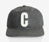 ALPHABET WOOL CAP - GREY