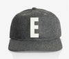 ALPHABET WOOL CAP - GREY
