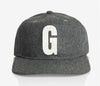 ALPHABET WOOL CAP - GREY