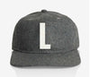 ALPHABET WOOL CAP - GREY