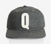 ALPHABET WOOL CAP - GREY
