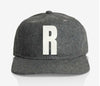 ALPHABET WOOL CAP - GREY