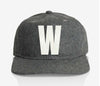 ALPHABET WOOL CAP - GREY