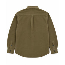 Heavy Moleskin Overshirt - Green