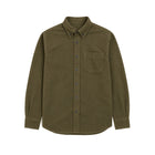 Heavy Moleskin Overshirt - Green