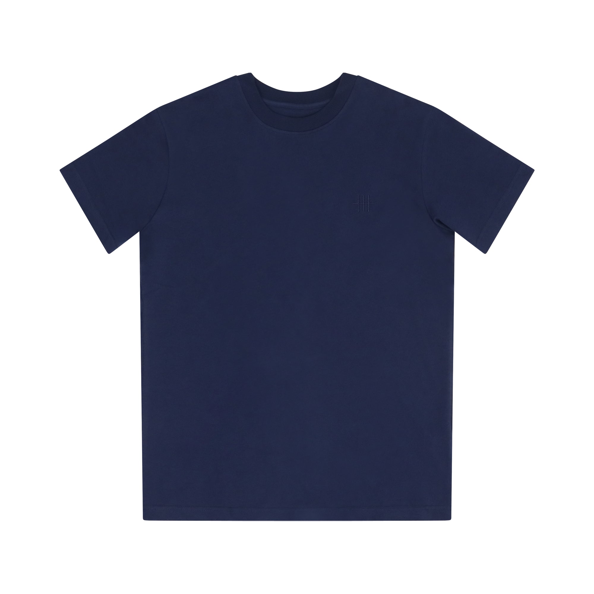 Longer Line Tee - Navy