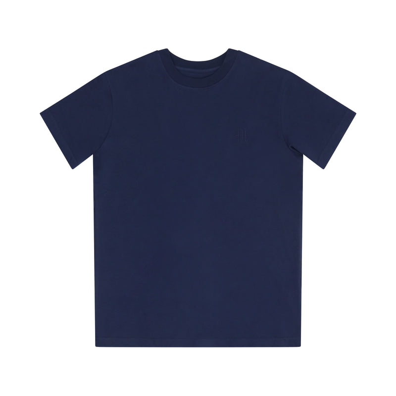 Longer Line Tee - Navy