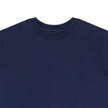 Longer Line Tee - Navy