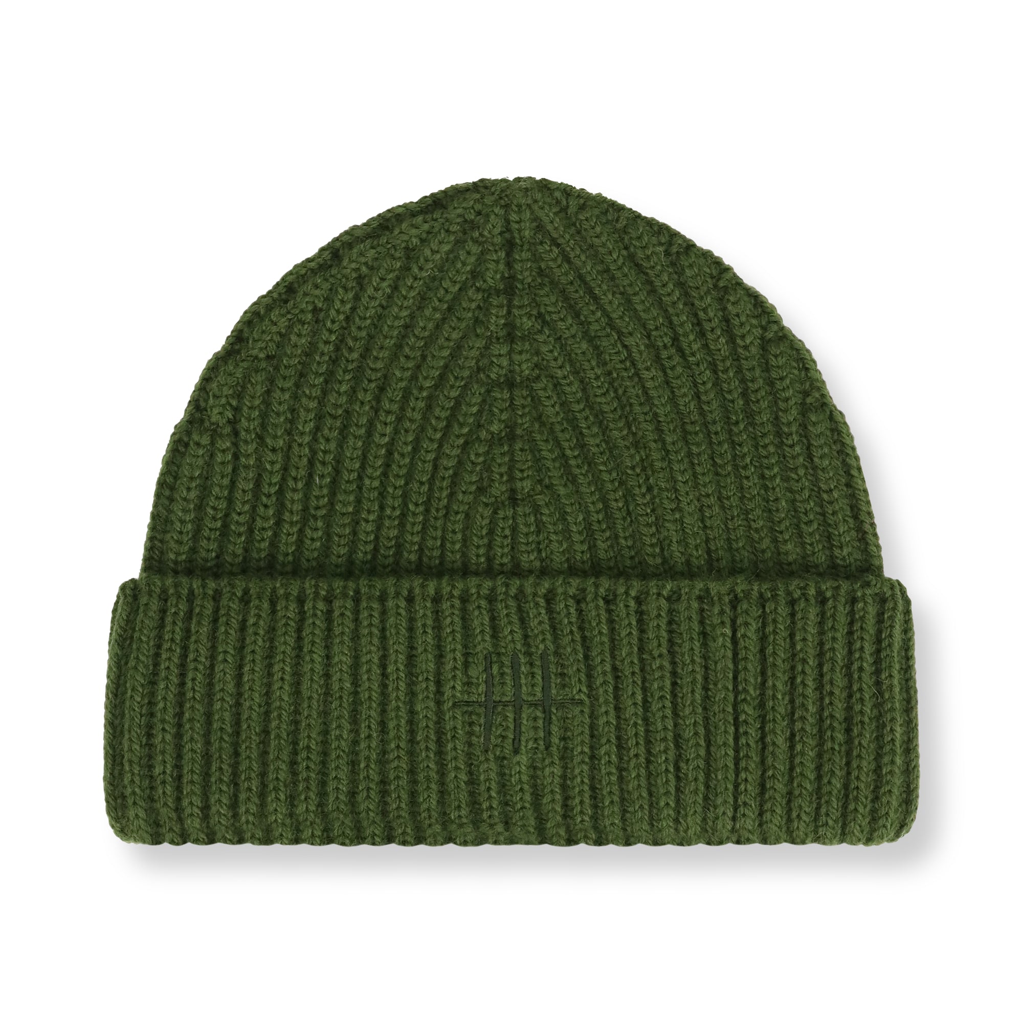 Merino Benson Beanie - Forest