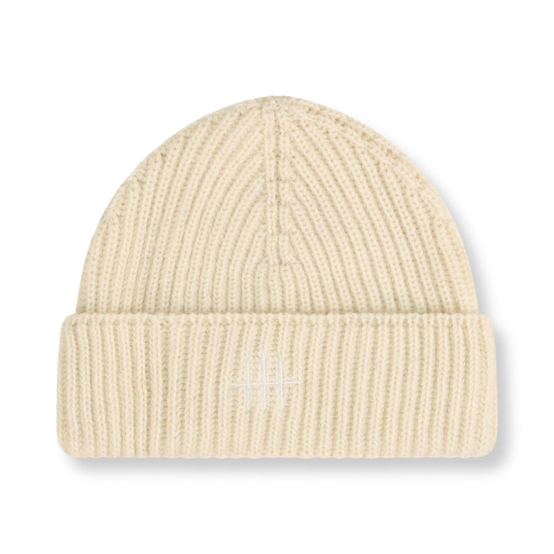 Merino Benson Beanie - Cream