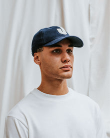  ALPHABET WOOL CAP - NAVY