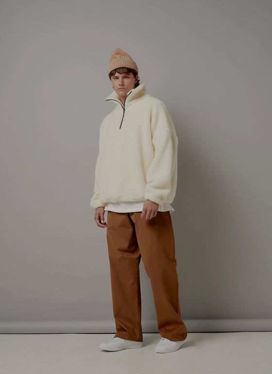 Wright Sherpa Fleece - Cream