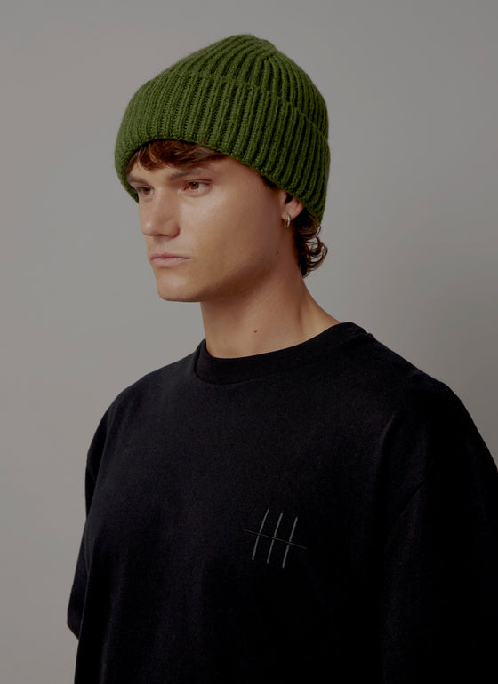 Merino Benson Beanie - Green