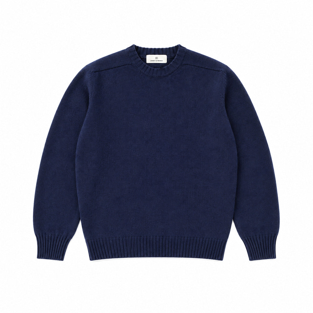 Lambswool Knit - Navy