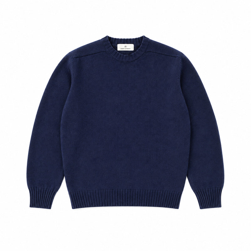 Lambswool Knit - Navy