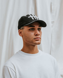  ALPHABET WOOL CAP - BLACK