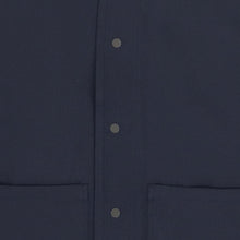 Waxed Sleeveless - Navy